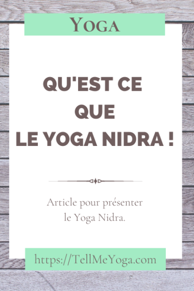 Blog 3 Tell Me Yoga - yoga nidra